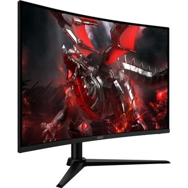 MSI G323CV 31.5" 16:9 Full HD Curved VA Gaming Monitor, Metallic Black - Image 3