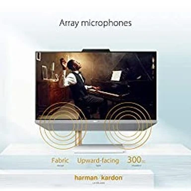 ASUS Zen AiO 24, 23.8 FHD Touchscreen Display, AMD Ryzen 7 5825U Processor, 16GB DDR4 RAM, 512GB SSD, Windows 11 Home, Kensington Lock, Wireless Keyboard AndMouse Included, White, M5401WYA-DH704T - Image 4