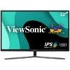 ViewSonic - VX3211-2K-MHD 31.5" IPS LCD WQHD Monitor (DisplayPort VGA, HDMI) - Black