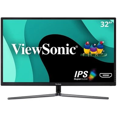 ViewSonic - VX3211-2K-MHD 31.5" IPS LCD WQHD Monitor (DisplayPort VGA, HDMI) - Black