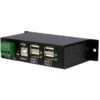 StarTech Mountable 4 Port Rugged Industrial USB Hub
