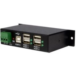 StarTech Mountable 4 Port Rugged Industrial USB Hub