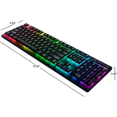 Razer - DeathStalker V2 Pro Full Size Wireless Optical Linear Switch Gaming Keyboard With Low-Profile Design - Black - Image 2