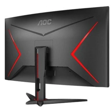 AOC C32G2E 31.5'' 16:9 Full HD 165Hz G Line Curved Gaming Monitor, Black & Red - Image 7