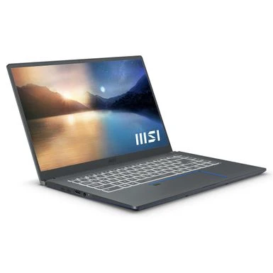 MSI Prestige 15 A11SC-034 15.6" Full HD Notebook Computer, Intel Core I7-1185G7 3GHz, 16GB RAM, 512GB SSD, NVIDIA GeForce GTX 1650 Max-Q 4GB, Windows 10 Home, Free Upgrade To Windows 11, Carbon Gray - Image 3