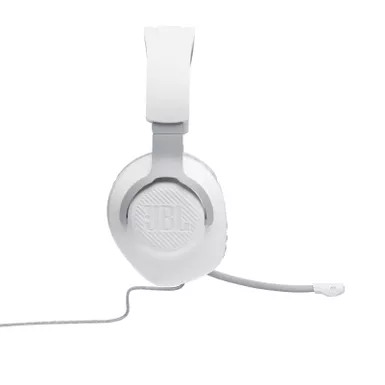 JBL Quantum 100 Wired Over-Ear Gaming Headset W/ Detachable Mic White - Image 10