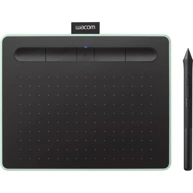 Wacom - Intuos Graphic Drawing Tablet For Mac, PC, Chromebook & Android (Small) With Software Included (Wireless) - Pistachio