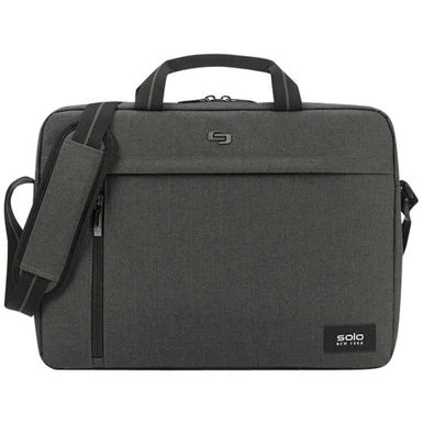 Solo New York - Rivington Case For 15.6" Laptop Slim Brief - Gray