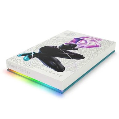 Seagate Ghost-Spider Special Edition FireCuda 2TB USB 3.2 Gen 1 RGB External Hard Drive - Image 6