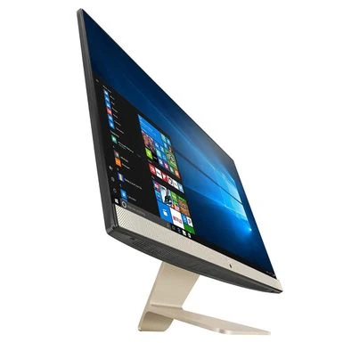 ASUS Vivo AiO V241 23.8" Full HD All-In-One Desktop Computer, Intel Pentium Gold 7505 2.0GHz, 8GB RAM, 512GB SSD, Windows 10 Home, Free Upgrade To Windows 11, Black - Image 2