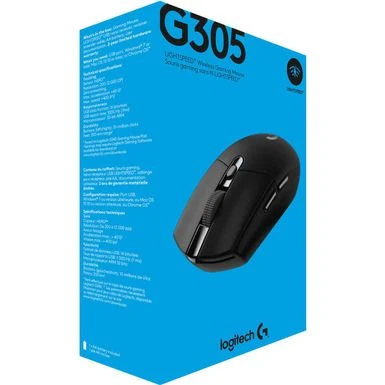 Logitech G G305 LIGHTSPEED Wireless Mouse, Black - Image 4