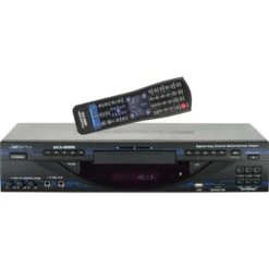 VocoPro DVX-890K Multi-Format Digital Key Control DVD/DivX Player With USB, SD And HDMI, 20Hz-20kHz Frequency Response, Video Outputs, 13-Step Key Control