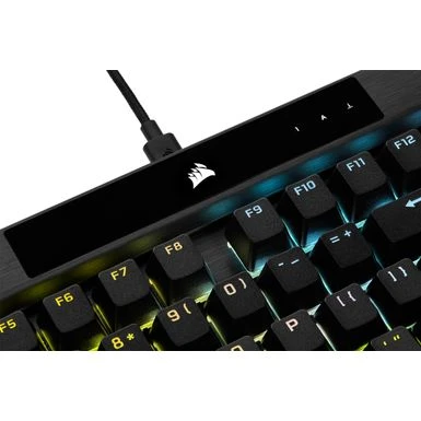 CORSAIR - K70 RGB PRO Full-size Wired Mechanical Cherry MX Speed Linear Switch Gaming Keyboard With PBT Double-Shot Keycaps - Black - Image 17