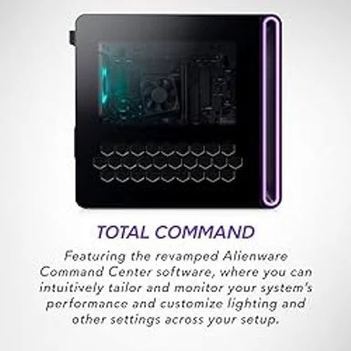 Dell Alienware Aurora R16 Gaming Desktop - Intel Core I7-13700F, 16GB DDR5 RAM, 512GB SSD + 1TB HDD, NVIDIA GeForce RTX 4060 8GB GDDR6 Graphics, Windows 11 Home, 1 Year Premium Support - Basalt Black - Image 5