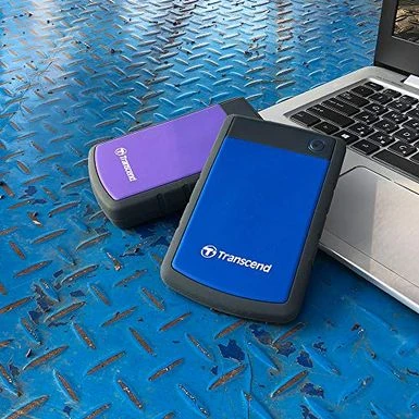 Transcend 4TB USB 3.1 Gen 1 StoreJet 25H3B SJ25H3B Rugged External Hard Drive TS4TSJ25H3B Blue - Image 2