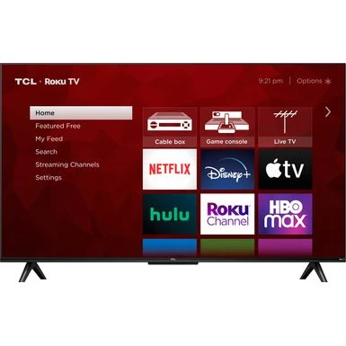 TCL 43in. Class 4-Series 4K UHD HDR LED Smart ROKU TV