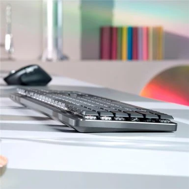 Logitech MX Mechanical Wireless Illuminated Keyboard, Linear Switches, Graphite - Image 7
