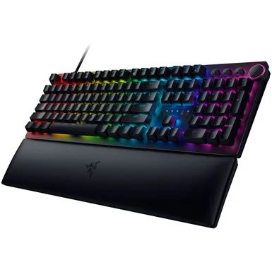 Razer - Huntsman V2 Full Size Wired Optical Red Linear Switch Gaming Keyboard With Chroma RGB Backlighting - Black - Image 5