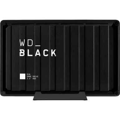 WD - BLACK D10 8TB External USB 3.2 Gen 1 Portable Hard Drive - Black