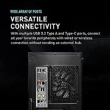 MSI Codex R Gaming Desktop: Intel Core I7-13700F, RTX 4060, 32GB DDR5, 1TB M.2 NVMe Gen3, RGB Fan Cooling, 650W 80+ Gold, Keyboard & Mouse, DIY Friendly, Windows 11 Pro: 13NUC7-069US - Image 5