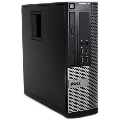 Dell Optiplex 790 Desktop Computer, 3.2 GHz Intel I5 Quad Core, 4GB DDR3 RAM, 250GB HDD, Windows 10 Professional 64bit (Refurbished)