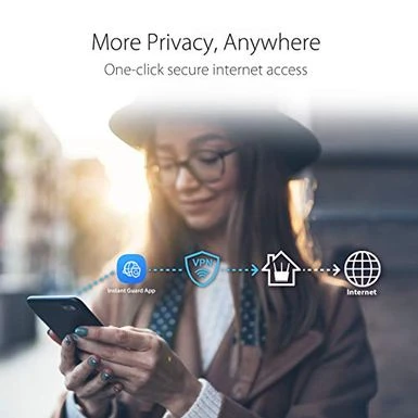 ASUS WiFi 6 Router (RT-AX68U) - Dual Band Gigabit Wireless Router, 3x3 Support, Gaming & Streaming, AiMesh Compatible, Free Lifetime Internet Security, Parental Control, MU-MIMO, OFDMA - Image 7