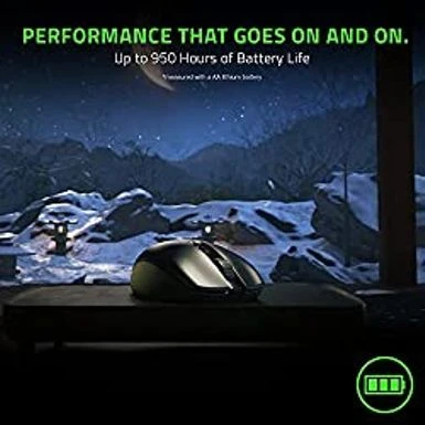 Razer Orochi V2 - Wireless Gaming Mouse - Ultra Lightweight - 2 Wireless Modes - Up To 950 Hours Of Battery Life - Mechanical Mouse Switches - 5G Advanced 18K DPI Optical Sensor Classic Black - Image 4