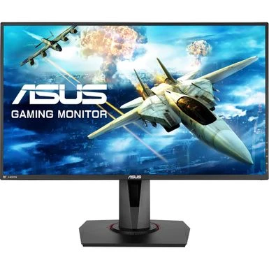 ASUS - VG278QR 27" Full HD Widescreen FreeSync And G-SYNC Compatible Gaming Monitor (DVI, HDMI, DisplayPort) - Black