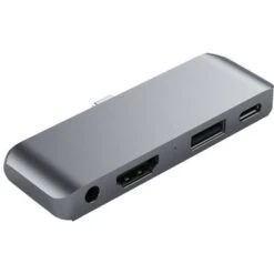 Satechi Aluminum USB Type-C Mobile Pro Hub, Space Gray