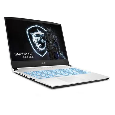 MSI Sword 15 A11UD-1248 15.6" Full HD 144Hz Gaming Notebook Computer, Intel Core I7-11800H 2.3GHz, 8GB RAM, 512GB SSD, NVIDIA GeForce RTX 3050 Ti 4GB, Windows 10 Home, Free Upgrade To Windows 11, White - Image 4