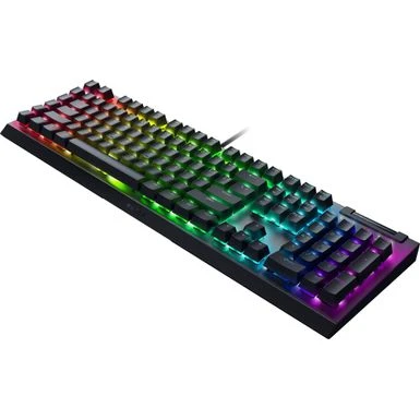 Razer - BlackWidow V4 X Full Size Wired Mechanical Green Switch Gaming Keyboard With Chroma RGB - Black - Image 8