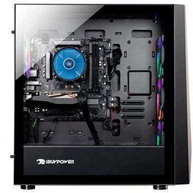 IBUYPOWER - TraceMesh Gaming Desktop – Intel Core I5-13400F – 16GB Memory – NVIDIA GeForce RTX 3060 8GB – 500GB NVMe - Black - Image 3