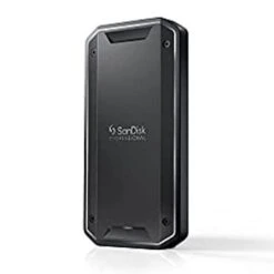 SanDisk Professional 2TB PRO-G40 SSD - Up To 2700MB/s, Thunderbolt 3 (40Gbps), USB-C (10Gbps), IP68 Dust/Water Resistance, External Solid State Drive - SDPS31H-002T-GBCND