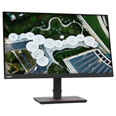 Lenovo - ThinkVision S24e-20 23.8" LED Monitor (HDMI, VGA) - Black - Image 3