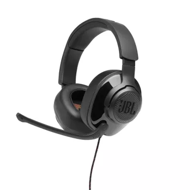 JBL Quantum 300 Hybrid Wired Over-Ear Gaming Headset W/ Flip-up Mic - Image 10