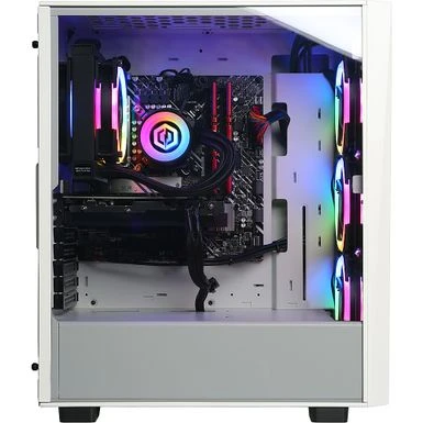 CyberPowerPC - Gamer Xtreme Gaming Desktop - Intel Core I5-12600KF - 16GB Memory - NVIDIA GeForce RTX 3060 Ti - 1TB SSD - White - Image 2