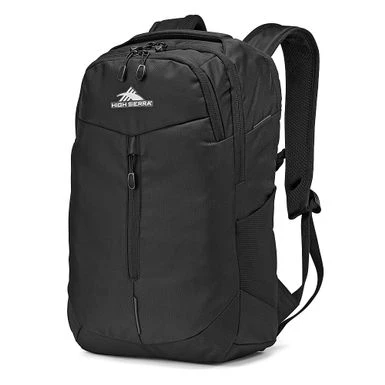 High Sierra - Swerve Pro Laptop Backpack For 17" Laptop - Black