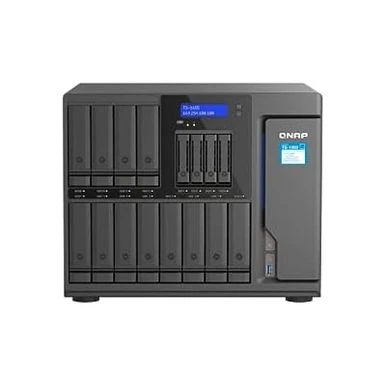 QNAP TS-1655-8G-US 16 Bay High Performance And High-Capacity Hybrid NAS With Intel Atom 8-core Processor, Dual 2.5GbE And Long-Term Availability