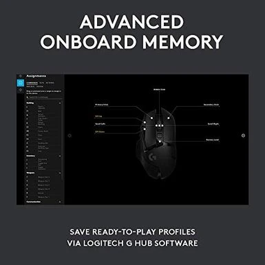 Logitech G G502 LightSpeed Wireless Gaming Mouse - Image 4