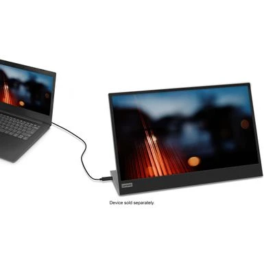 Lenovo - L15 15.6" IPS LED FHD USB-C Portable Monitor - Silver - Image 13