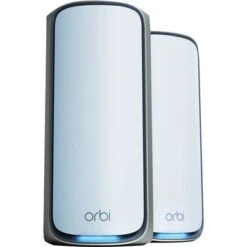 NETGEAR - Orbi 970 Series BE27000 Quad-Band Mesh Wi-Fi System (2-Pack) - White
