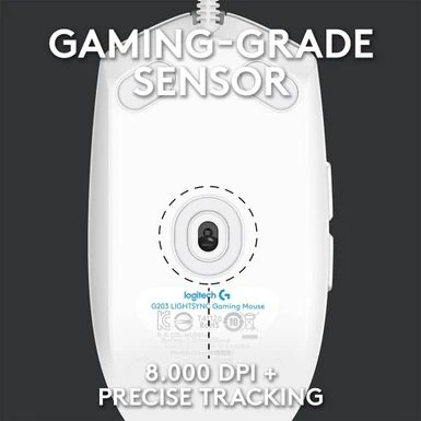 Logitech 910005791 / 910-005791/ 910005791G203 Lightsync - White - Image 6