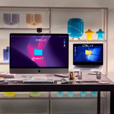 Logitech - MX Master 3S For Mac Bluetooth Laser Mouse With Ultrafast Scrolling - Pale Gray - Image 5