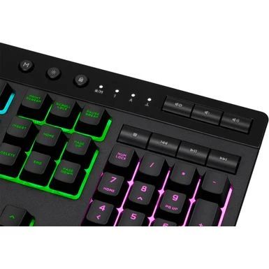 CORSAIR - K55 RGB Pro Full-size Wired Dome Membrane Gaming Keyboard With Elgato Stream Deck Software Integration - Black - Image 5