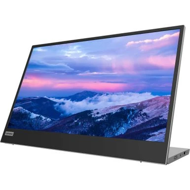Lenovo - L15 15.6" IPS LED FHD USB-C Portable Monitor - Silver - Image 2