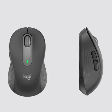 Logitech - Signature M650 Wireless Mouse With Silent Clicks - Graphite - Image 4