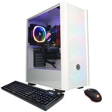 CyberPowerPC - Gamer Xtreme Gaming Desktop - Intel Core I5-12600KF - 16GB Memory - NVIDIA GeForce RTX 3060 Ti - 1TB SSD - White