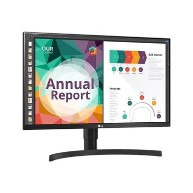 27 LG MONITOR 3840X2160 IPS HDMI DP USB 3.0 USB-C TILT PIVOT HEIGHT VESA DIS - Image 2