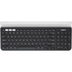 Logitech - K780 Full-size Wireless Scissor Keyboard - White