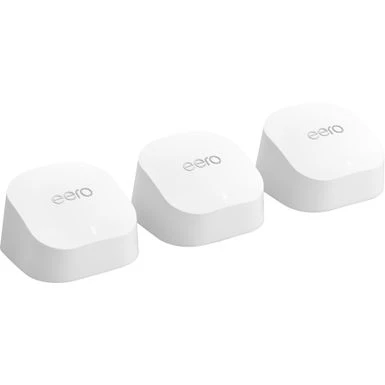 Eero - 6+ AX3000 Dual-Band Mesh Wi-Fi 6 System (3-pack) - White
